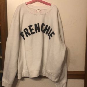 Frenchie sweatshirt hxxm Clearance
